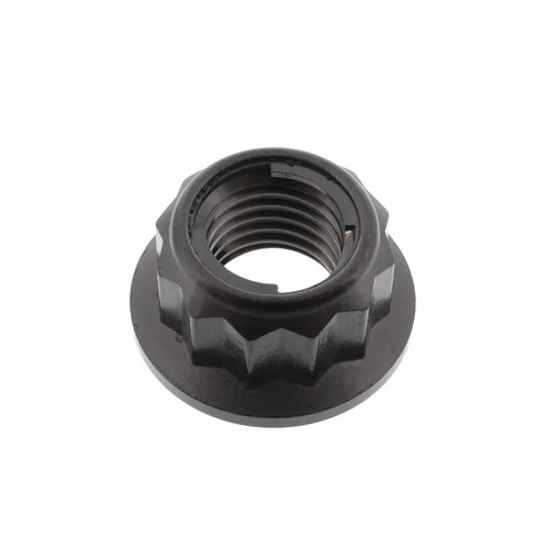 Dado m10x1 titanio - titanio, nero
