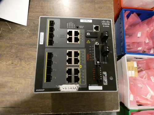 Cisco 4000 4gs8gp4g v02 - cisco, ie-4000-4gs8gp4g-e